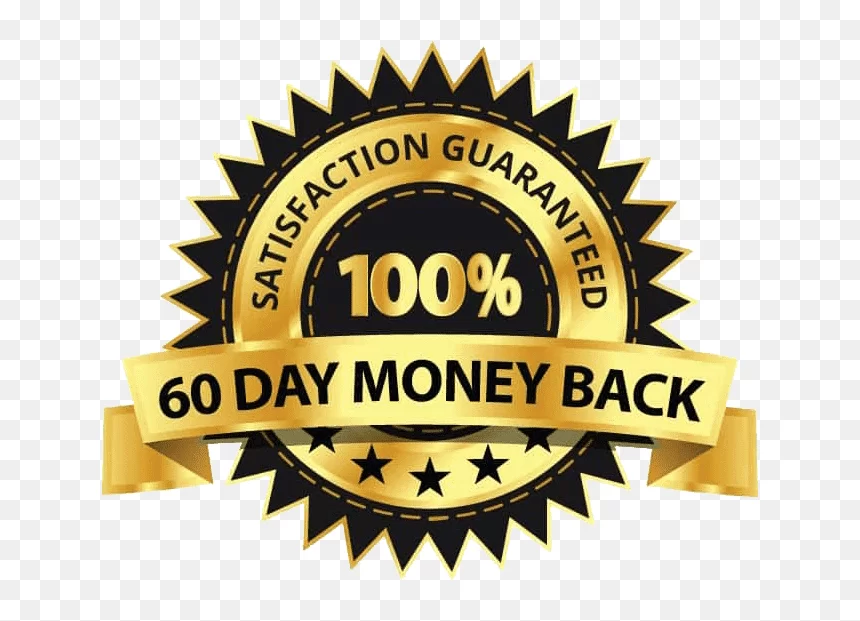 60-Day Money-Back Guarantee badge